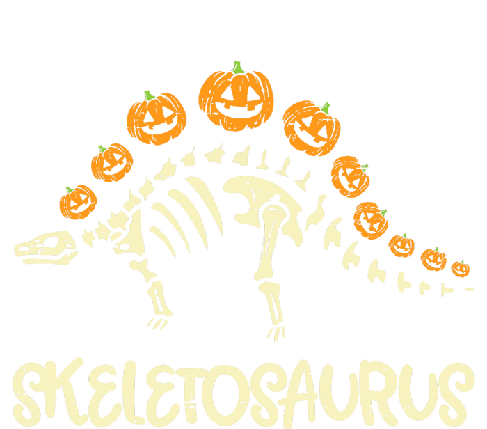 Dinosaur Skeleton Stegosaurus Halloween Boy Toddler Long Sleeve Shirt