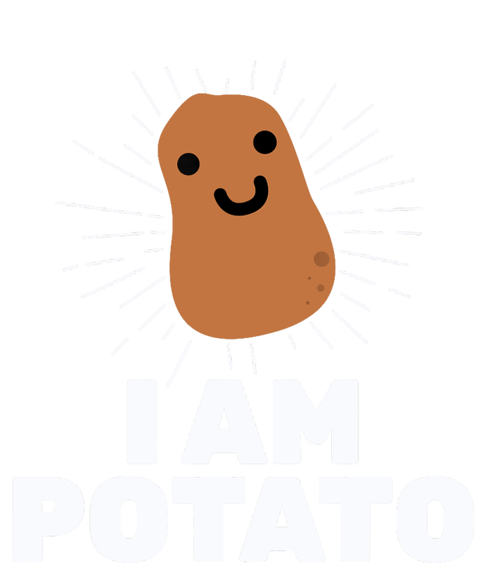 Kawaii Potato I Am Potato Funny Potato Hoodie