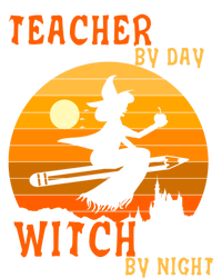 Teacher By Day Witch By Night Halloween Witch Great Gift Zip Tote Bag