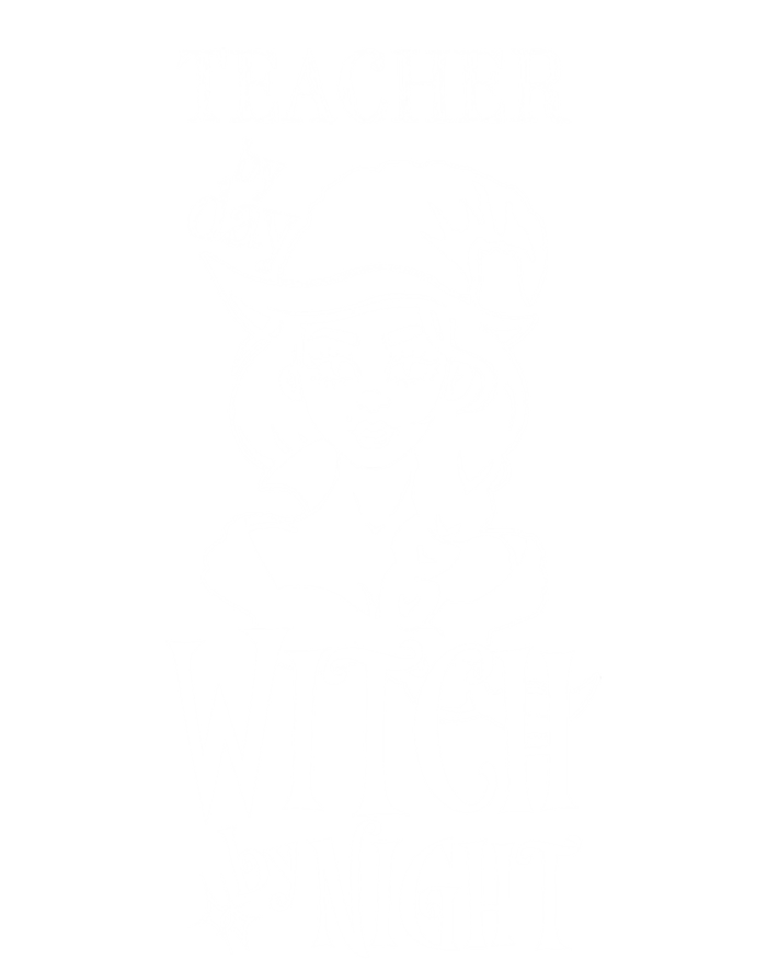 Teacher By Day Witch By Night Gift Women's T-Shirt