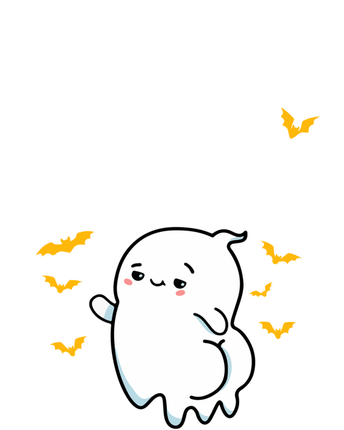 Theres Some Horrors In This House Booty Ghost Gift Ladies Essential Flowy Tank