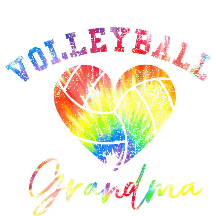 Volleyball Grandma Tie Dye T-Shirt