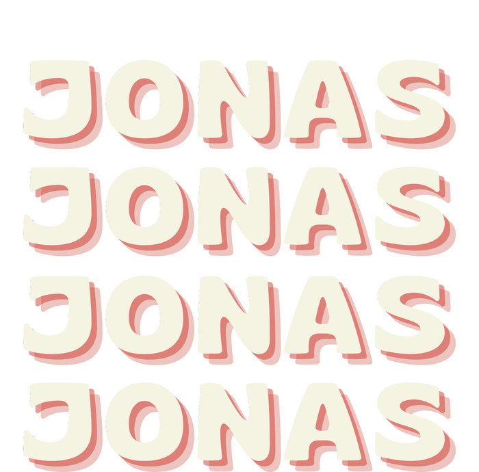 Personalized Name Jonas I Love Jonas Women's V-Neck T-Shirt