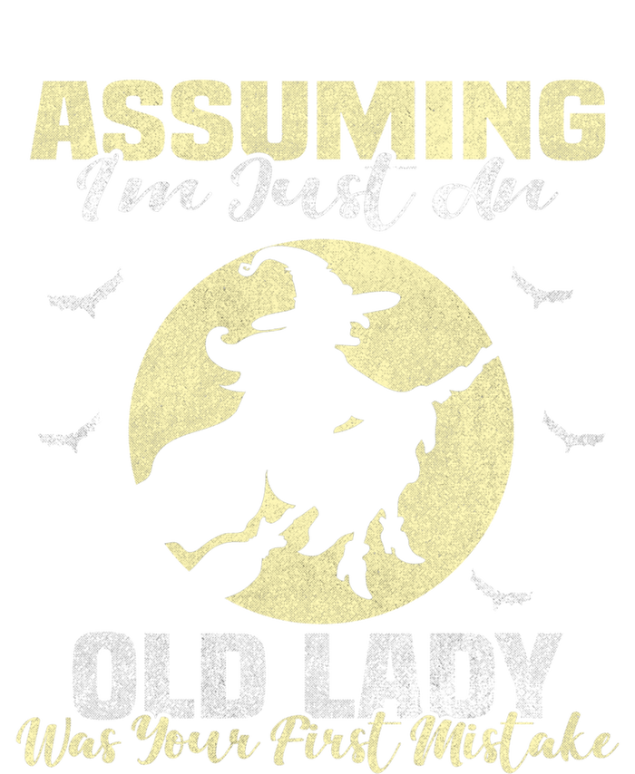 Witch Assuming Im Just An Old Lady Was Your First Mistake Gift T-Shirt