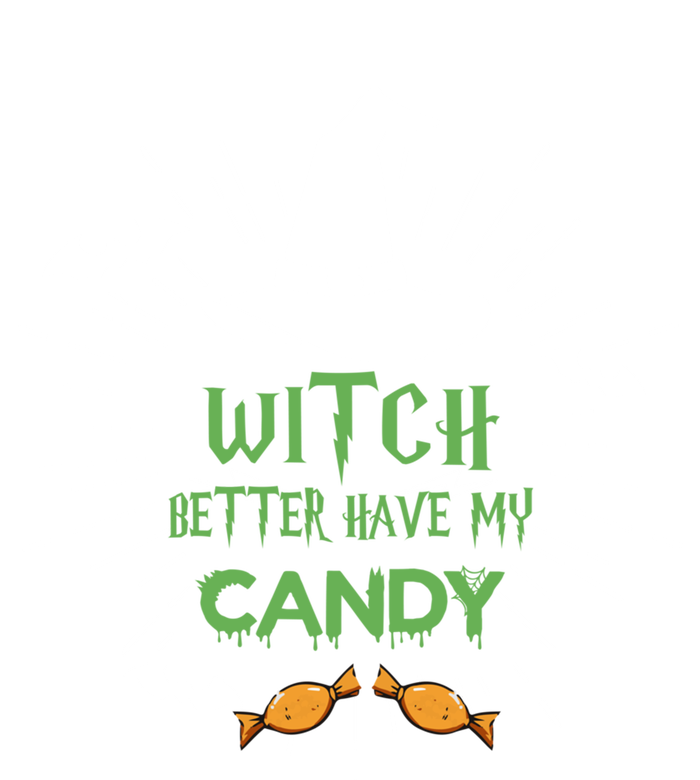 Witch Better Have My Candy Purple Hat With Spider Halloween Gift T-Shirt