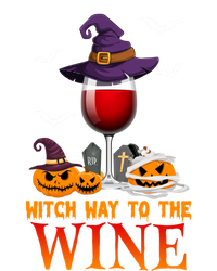 Witch Way To The Wine Funny Costume For Witch Lover Great Gift Full Zip Hoodie