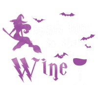 Witch Way To The Wine Funny Ing Party Halloween Graphic Gift T-Shirt