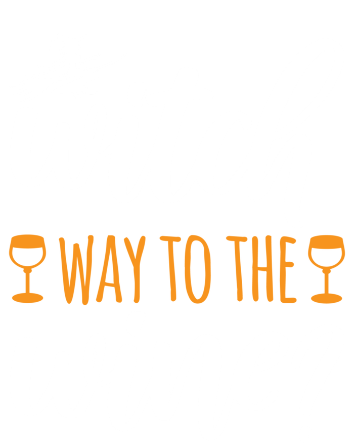 Witch Way To The Wine Halloween Funny Funny Gift T-Shirt