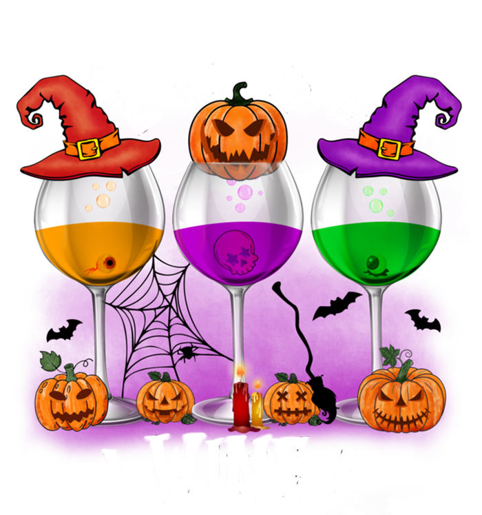 Witch Way To The Wine Halloween Funny Cute Gift Women's T-Shirt