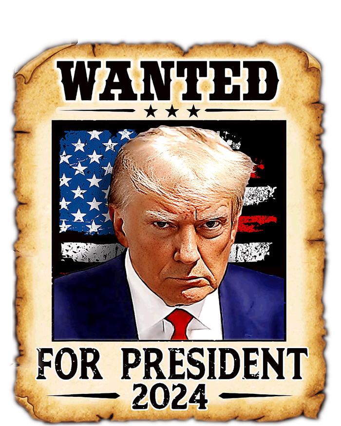 Donald Trump Mug Shot Wanted For U.S. President 2024 T-Shirt