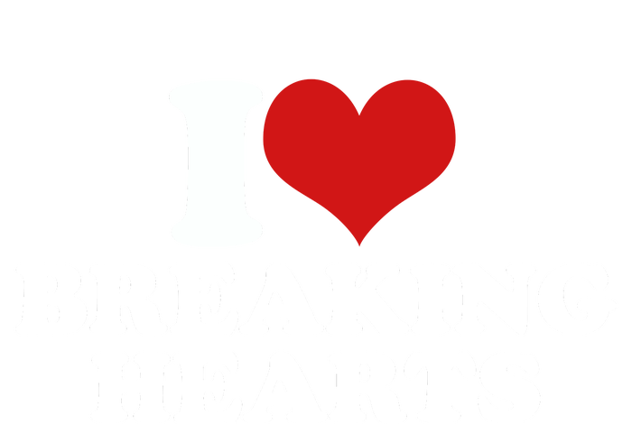 I Love Breaking Hearts PosiCharge RacerMesh Polo