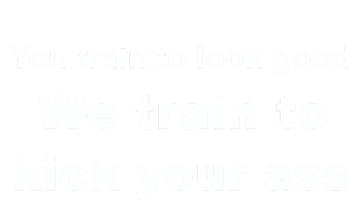 You Train To Look Good We Train To Kick Your Ass Kids Tie-Dye T-Shirt