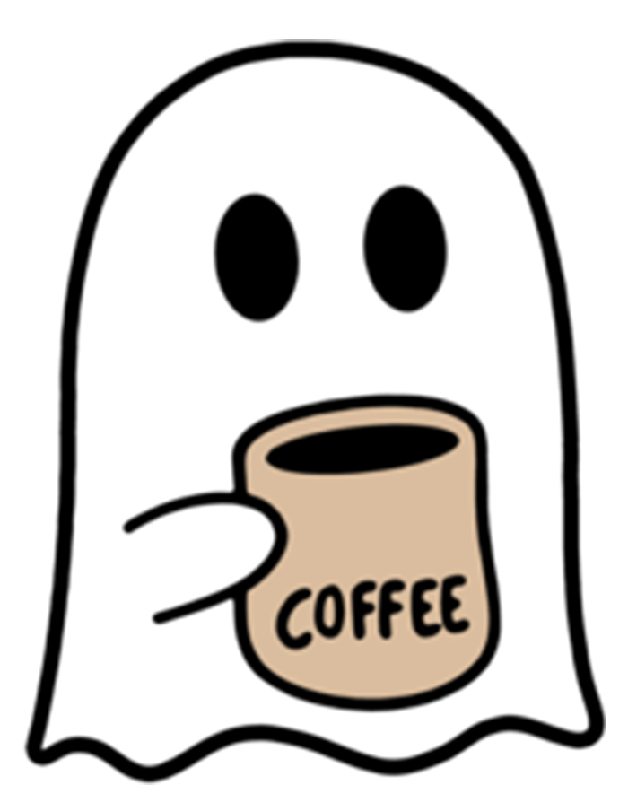 Ghost Ing Coffee Funny Halloween Costume Coffee Lover Cool Gift T-Shirt