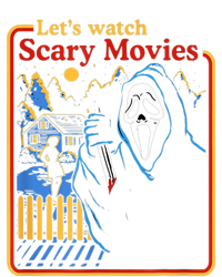 Funny Halloween Let’S Watch Scary Horror Movies Ghost Cooling Performance Crew T-Shirt