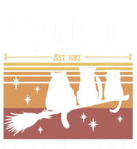 Salem Broom Company Est 1692 Halloween Salem Witch Cat Broom Gift T-Shirt