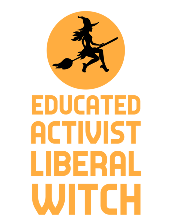 Educated Activist Liberal Witch Halloween Design Cool Gift Toddler Hoodie