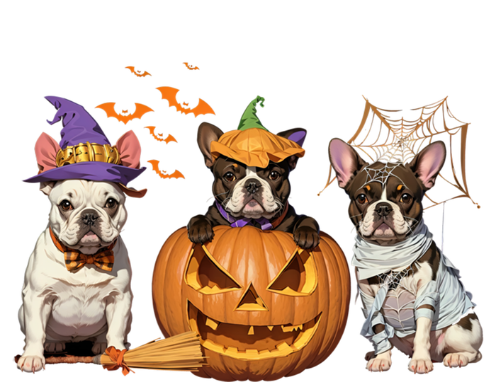 French Bulldog Halloween Witch Mummy Pumpkin Funny Dog Lover Meaningful Gift T-Shirt