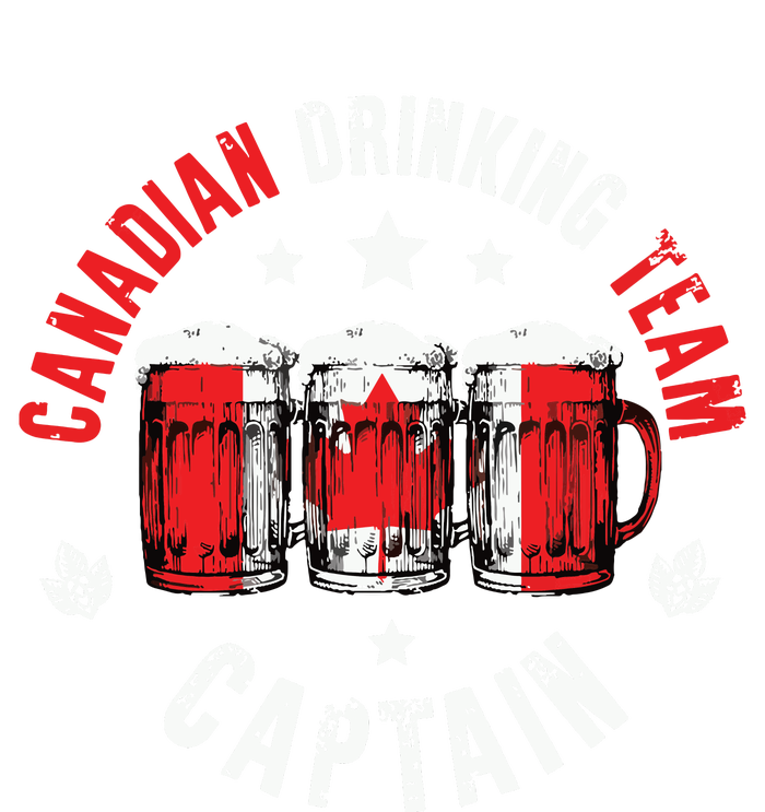 Drink Beer Can Canada Flag Funny Drinking Canadian Team Tank Top