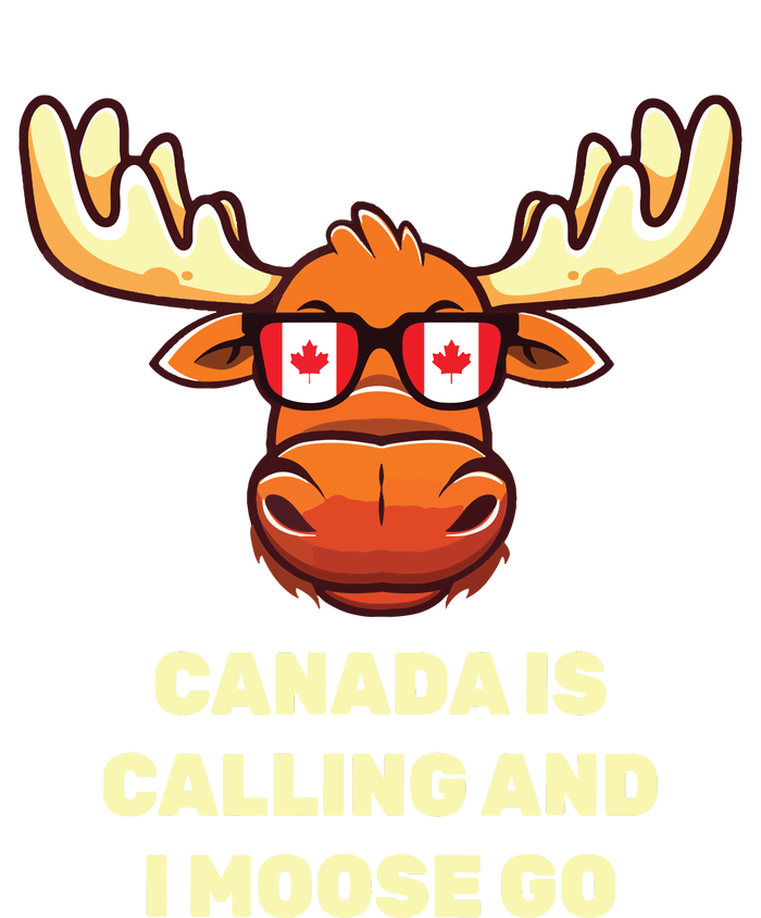 Funny Canadian Moose Canada Flag Tank Top