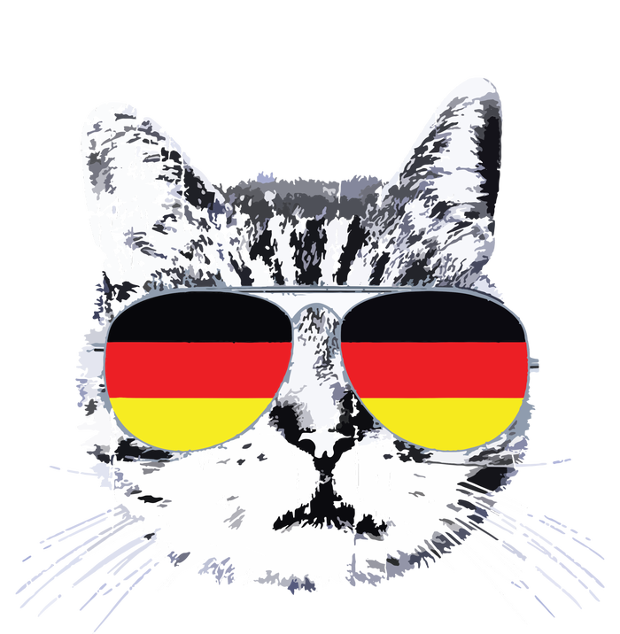 German Flag Cat Heritage Pride Germany Oktoberfest T-Shirt