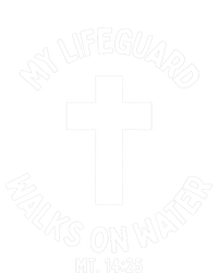 My Lifeguard Walks On Water Jesus Christ Christian Faith Women’s Perfect Tri Rocker Tank