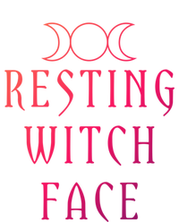 Funny Wiccan Goddess Moon Resting Witch Face Pagan Gift T-Shirt