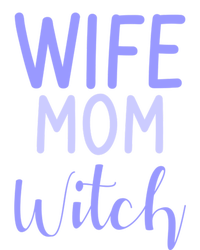 Wife Mom Witch Gift Pom Pom 12in Knit Beanie