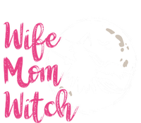 Wife Mom Witch Witch Halloween Costume Gift T-Shirt