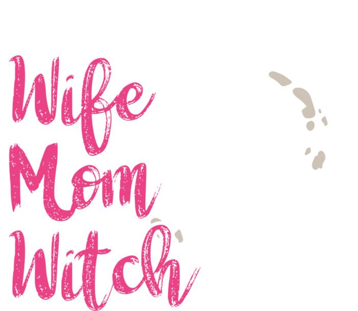 Wife Mom Witch Witch Halloween Costume Gift T-Shirt