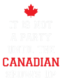 It Is Not A Party Until The Canadian Shows Up Fun Canada Day Toddler Long Sleeve Shirt