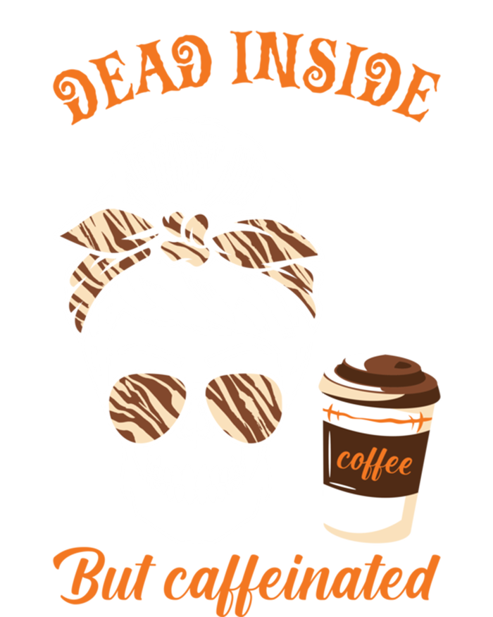 Horror Movie Coffee Fall Dead Inside But Caffeinated Gift Tank Top