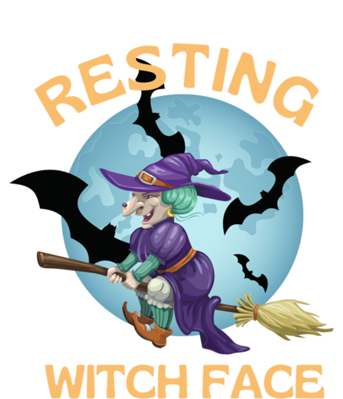 Resting Witch Face Fun Halloween Gift T-Shirt