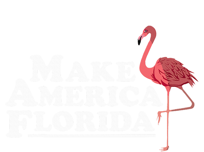 Make America Florida Funny Flamingo Sustainable Beanie