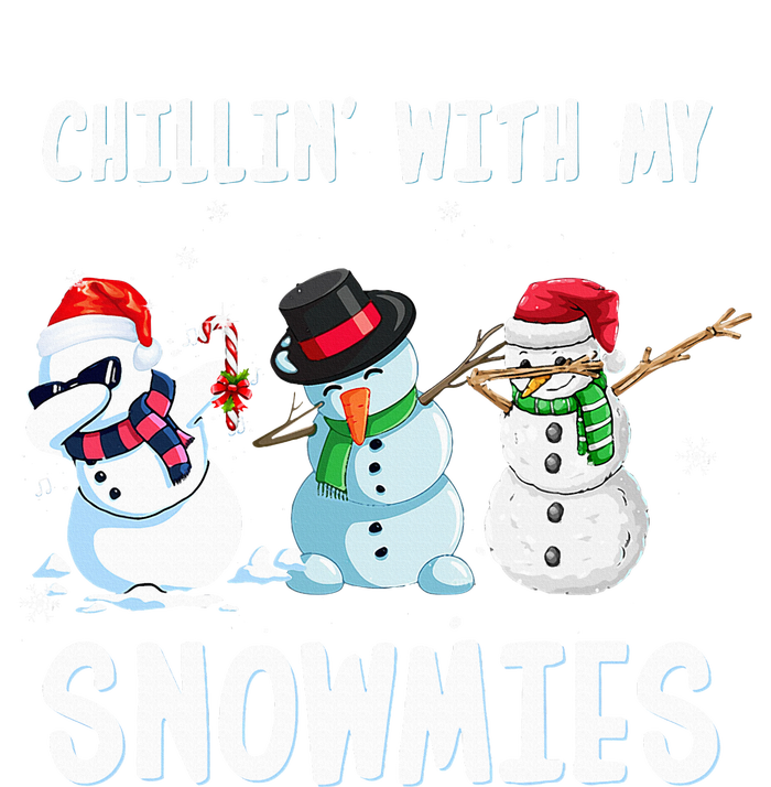 Chillin With My Snowmies Family Pajamas Snowman Christmas T-Shirt