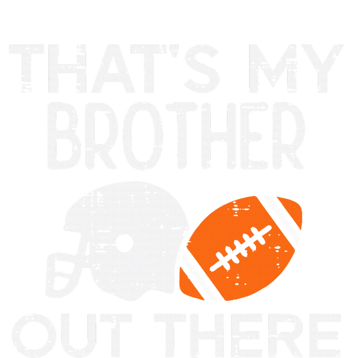 My Brother Out There American Football Family Match Sister High Crown Mesh Back Trucker Hat