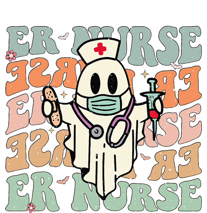 Groovy Emergency Room Nurse Funny Halloween Costume ER Nurse T-Shirt