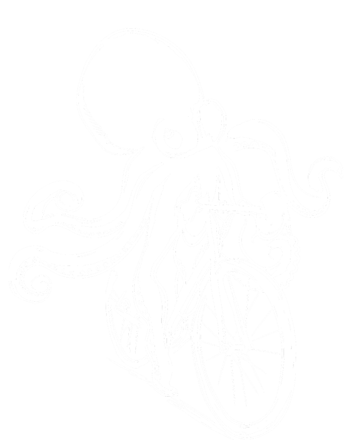 Bicycle Octopus Art Cyclist T-Shirt