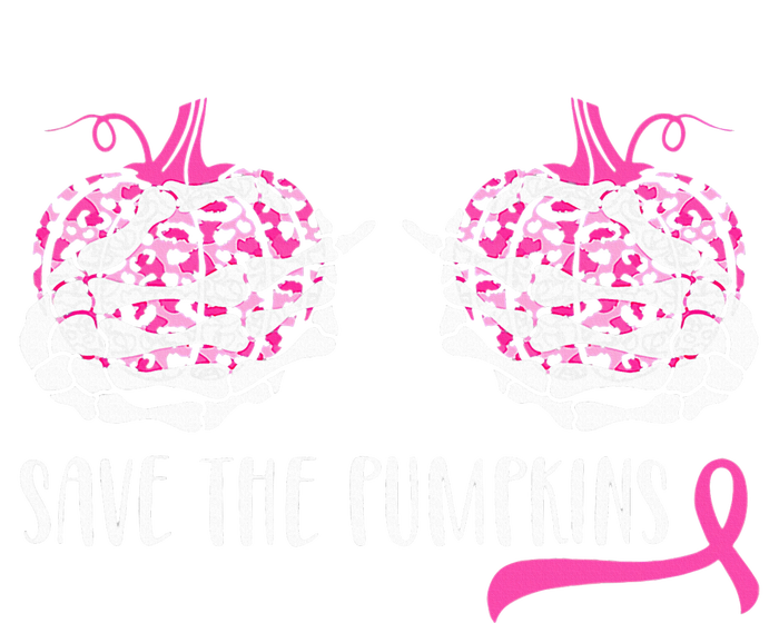 Breast Cancer Awareness Save Pumpkins Halloween Full Zip Hoodie