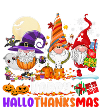 Happy Hallothanksmas Gnomes Halloween Thanksgiving Christmas Tank Top