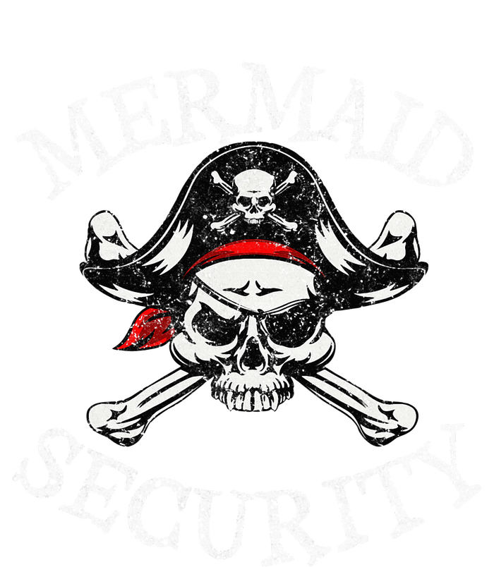 Mermaid Security Pirate Party Dad Brother Family Matching Women's T-Shirt