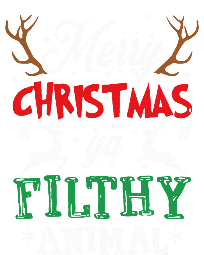 Merry Christmas Animal Filthy Ya Xmas Pajama T-Shirt