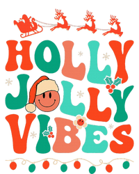 Retro Groovy Holly Xmas Jolly Vibes Christmas PosiCharge Competitor Tank