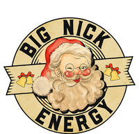 Big Nick Energy Funny Vintage Santa Claus Wink Christmas T-Shirt