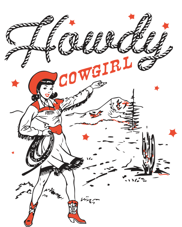 Western Cowgirl Howdy Western Nashville T-Shirt