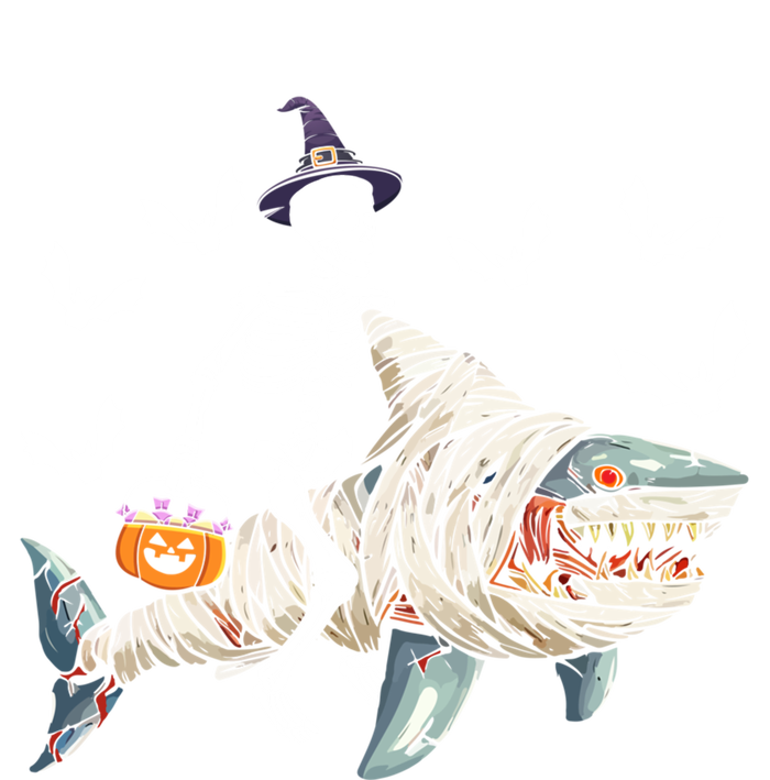 Skeleton Riding Mummy Shark Funny Halloween Pumpkin Witch Gift Kids T-Shirt