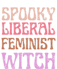 Spooky Liberal Feminist Witch Retro Distressed Meaningful Gift T-Shirt