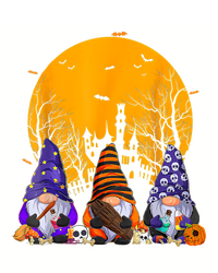 Three Gnomes Happy Halloween Fall Candy Corn Pumpkin Gnome T-Shirt