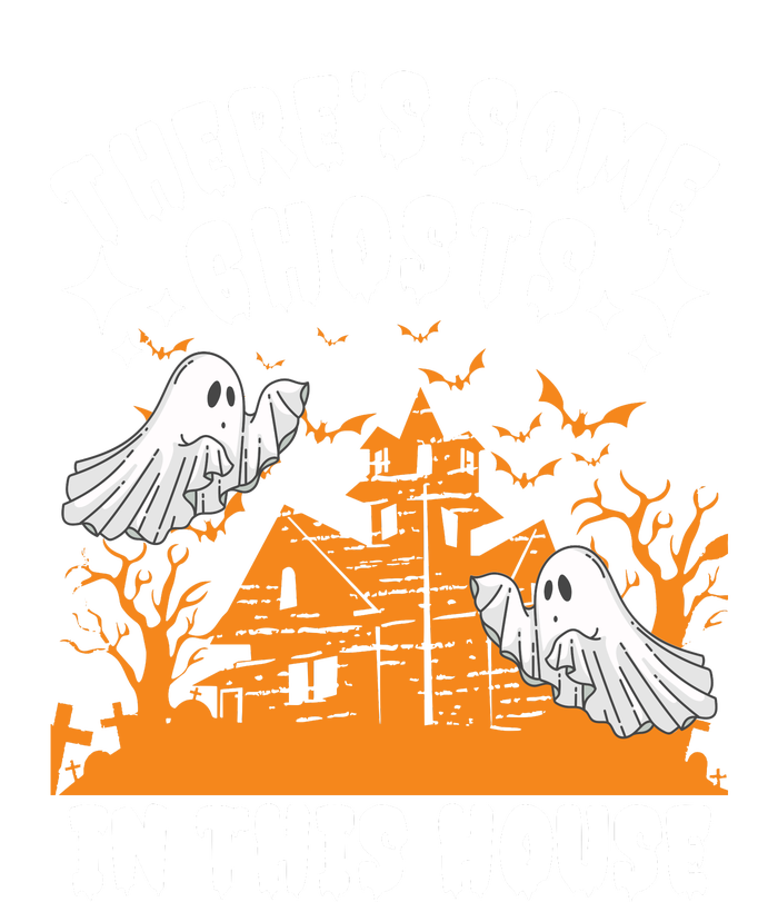 Theres Some Ghosts In This House Ghost Halloween Funny T-Shirt