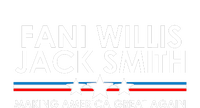 Fani WIllis Jack Smith Making America Great Again Valucap Bio-Washed Visor