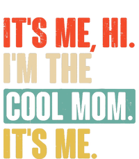 Its Me Hi Im The Cool Mom Its Me Retro Funny Mothers Day Kids Tie-Dye T-Shirt